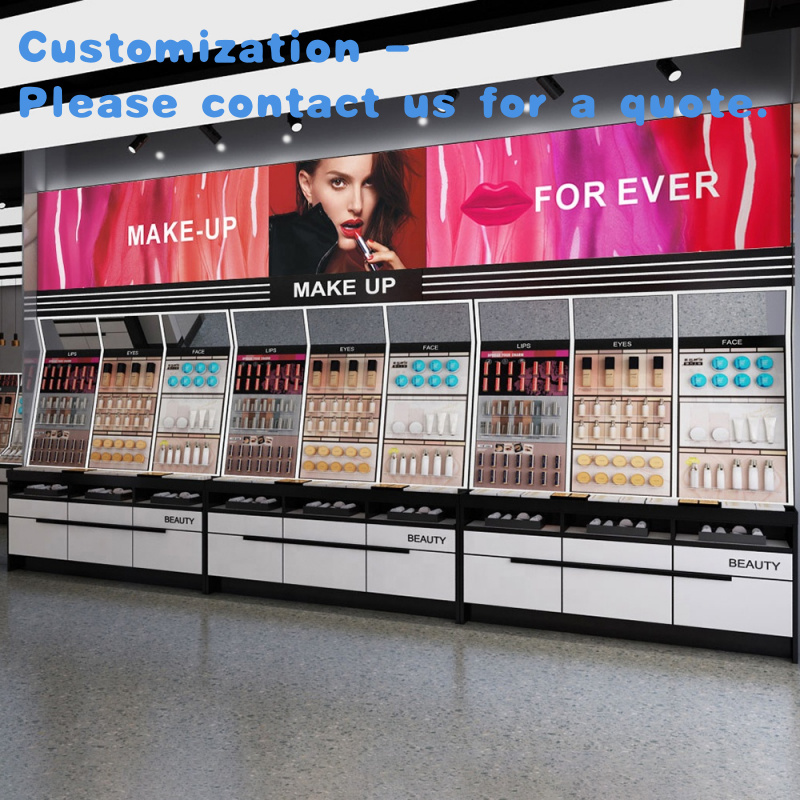 Beauty Makeup Stores - custom.Makeup Store Cosmetic Retail Counter Table