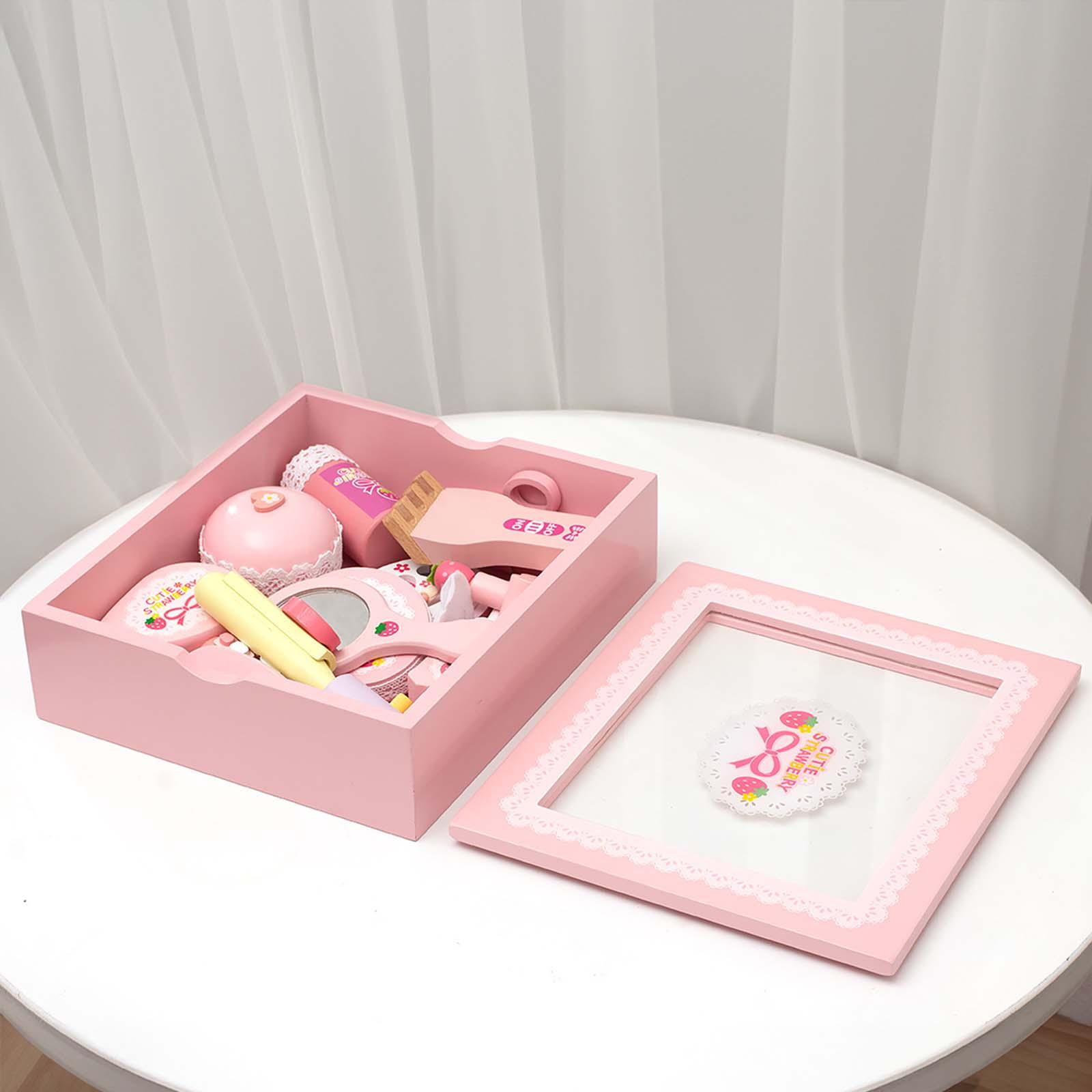 Makeup Beauty Makeup Game - Wooden Makeup Beauty Toy Set Learning