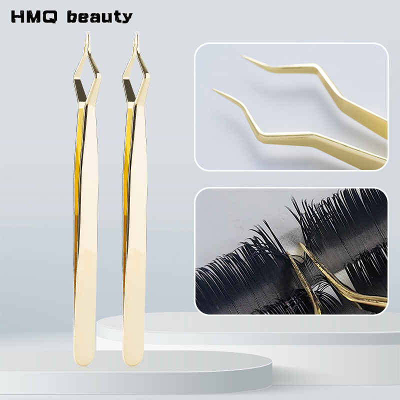 Beauty Makeup Design - New Design Lash Extension Tweezers Stainless