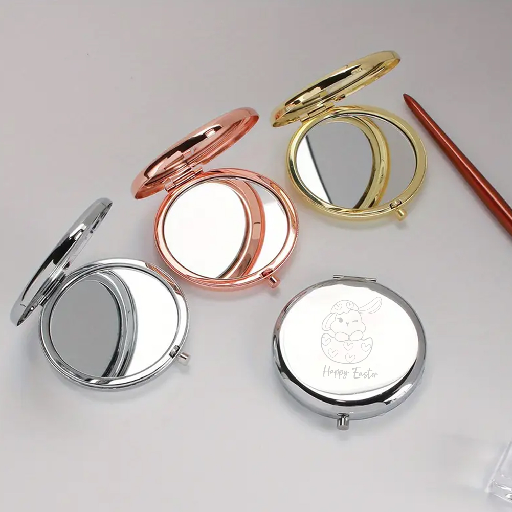 Beauty Of Makeup - 1pc Cartoon Beautiful rabbit Customized Text