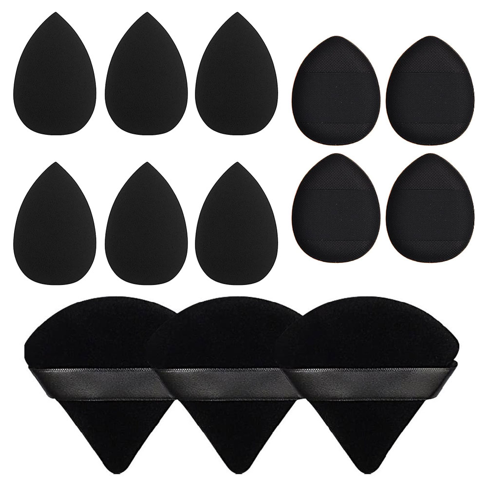 Beauty Blender In Makeup - 13 PSC Beauty Puff Set Large