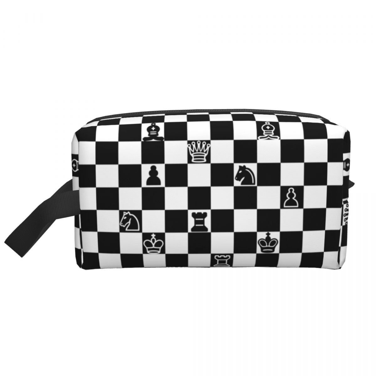 Makeup Beauty Makeup Game - Chess Cosmetic Bag Women Fashion Big