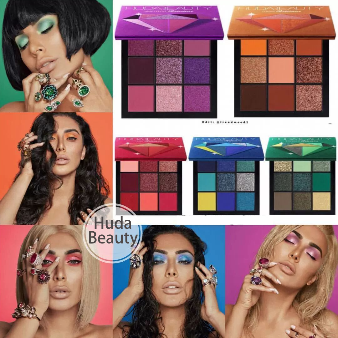 Huda Beauty Makeup Set - Huda Beauty 9 Color Palette Diamond