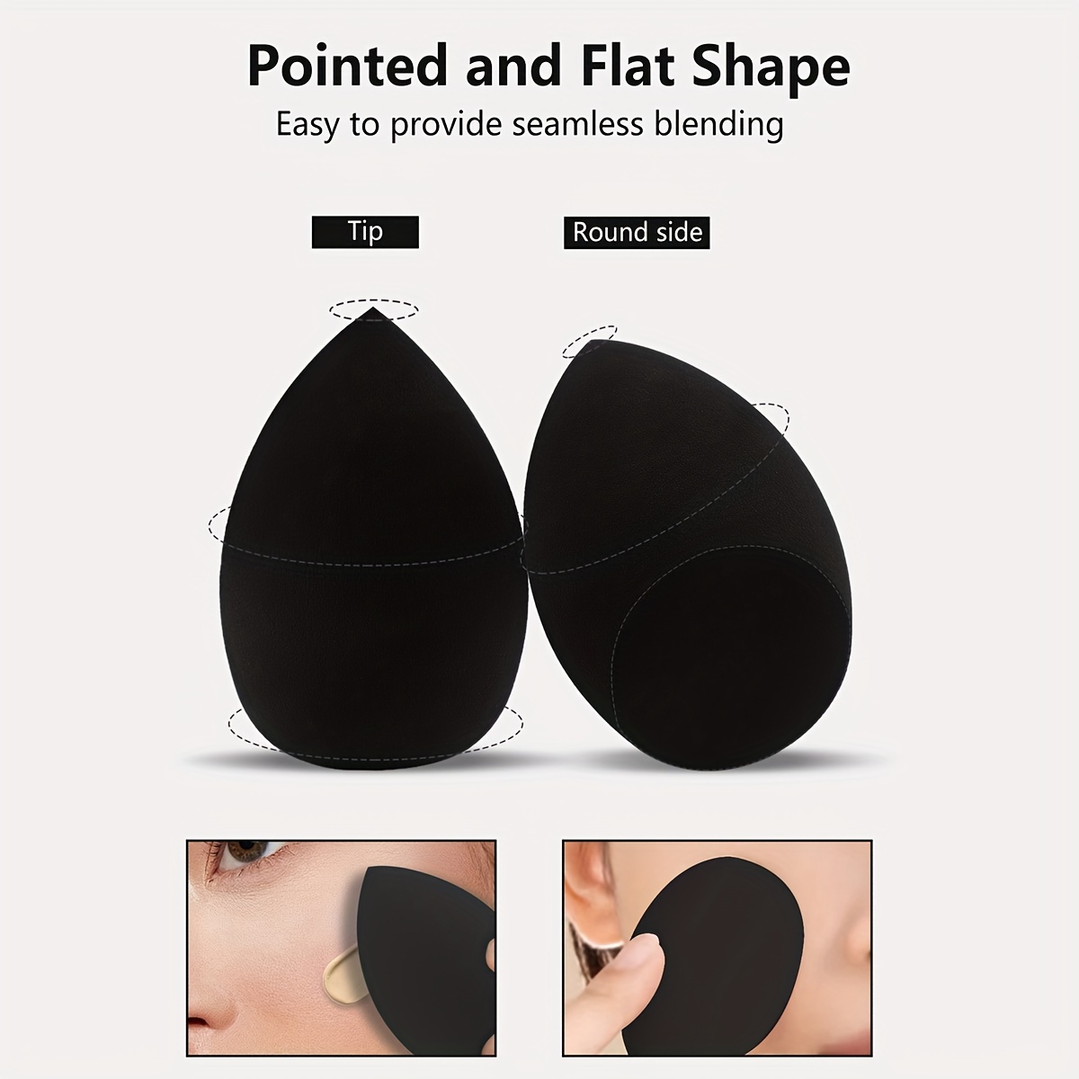 8 Pcs Beauty Egg Makeup Sponge - огляд і ціна Beauty Bay Makeup