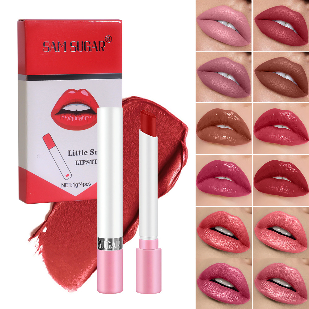 Cigarette Lipstick Set 4 Pcs P - огляд і ціна Beauty Makeup Stores