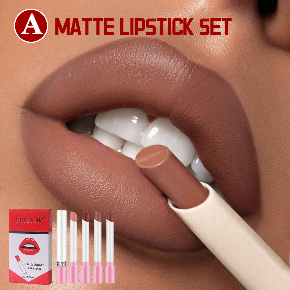 Cigarette Lipstick Set 4 Pcs P - огляд і ціна Beauty Makeup Stores