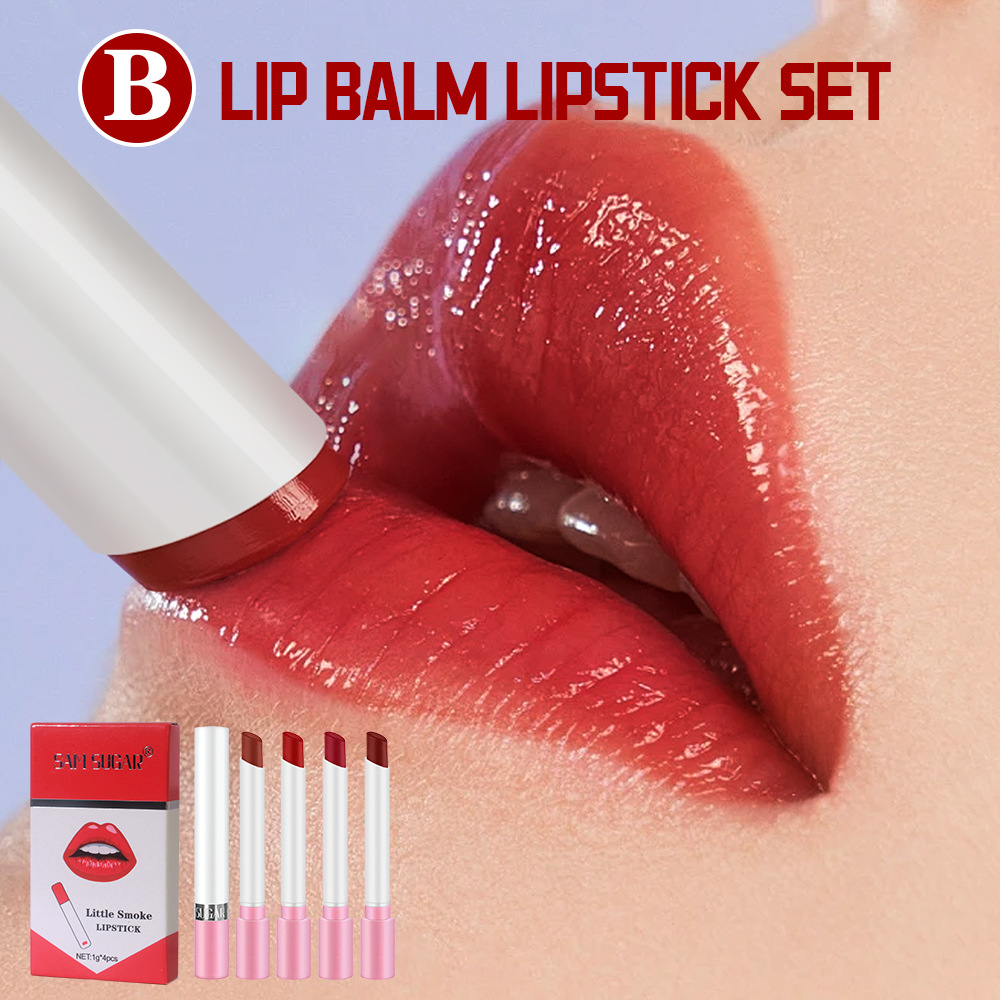 Cigarette Lipstick Set 4 Pcs P - огляд і ціна Beauty Makeup Stores
