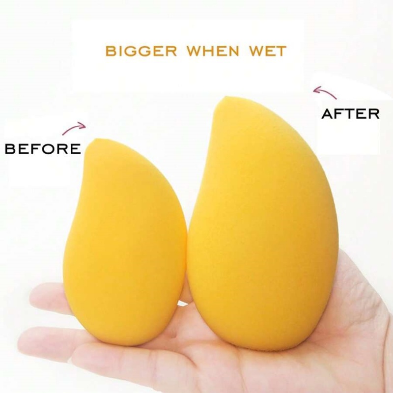 12/2pcs Mango Shape Soft Makeu - огляд і ціна Beauty Blender In Makeup