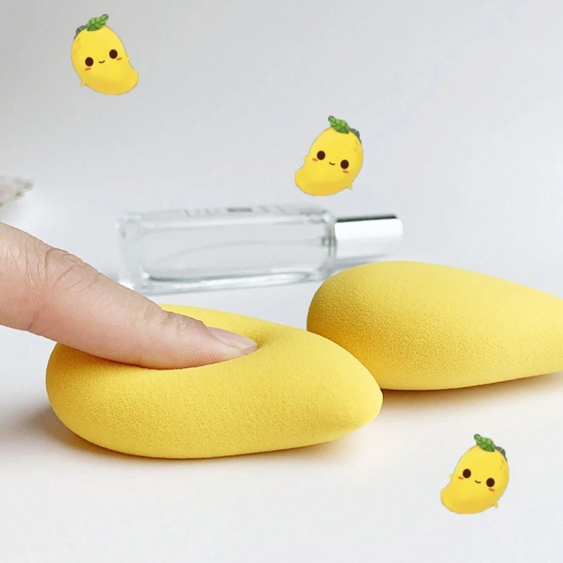 12/2pcs Mango Shape Soft Makeu - огляд і ціна Beauty Blender In Makeup