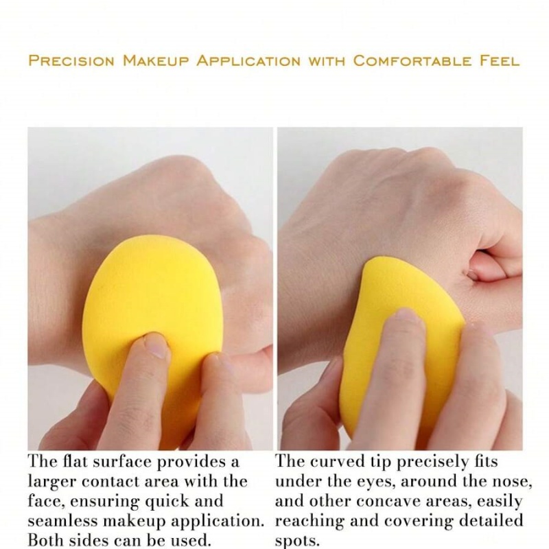 12/2pcs Mango Shape Soft Makeu - огляд і ціна Beauty Blender In Makeup