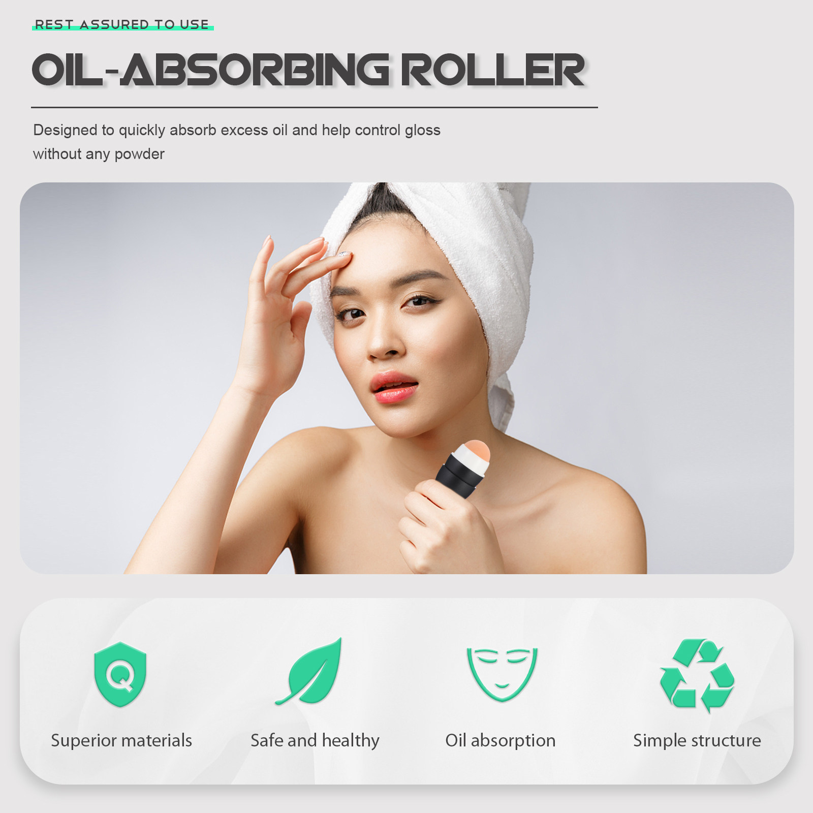 Skin Care Roller for Face Oil  - огляд і ціна Face Massager