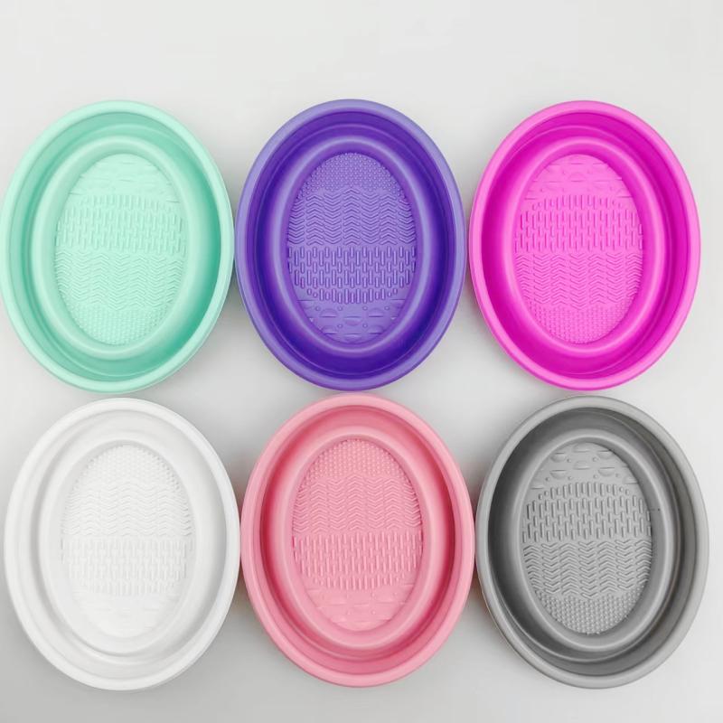 Folding Powder Puff Cleaning B - огляд і ціна Beauty Makeup Brushes