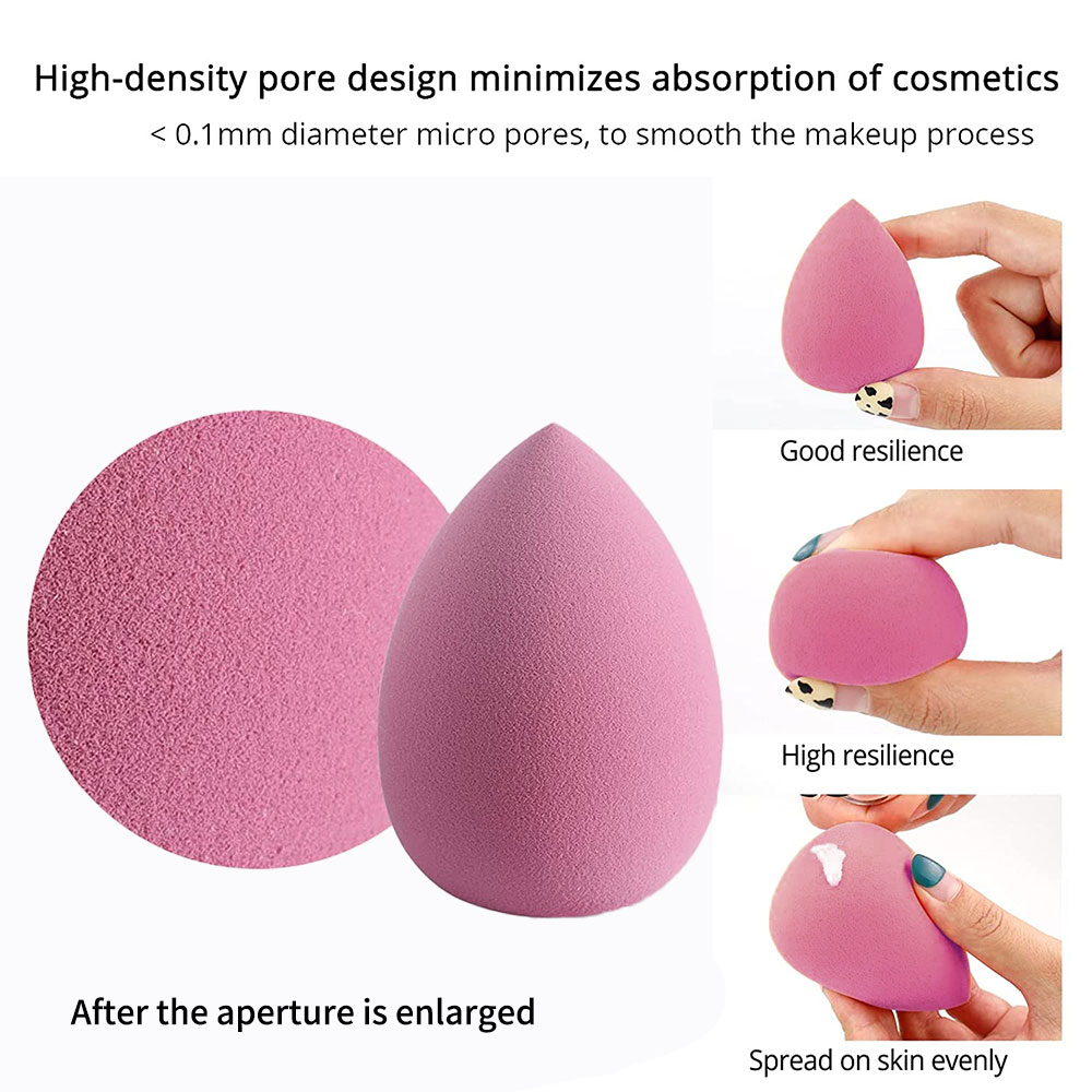 1/4/8pcs makeup sponge blender - огляд і ціна Beauty Bay Makeup