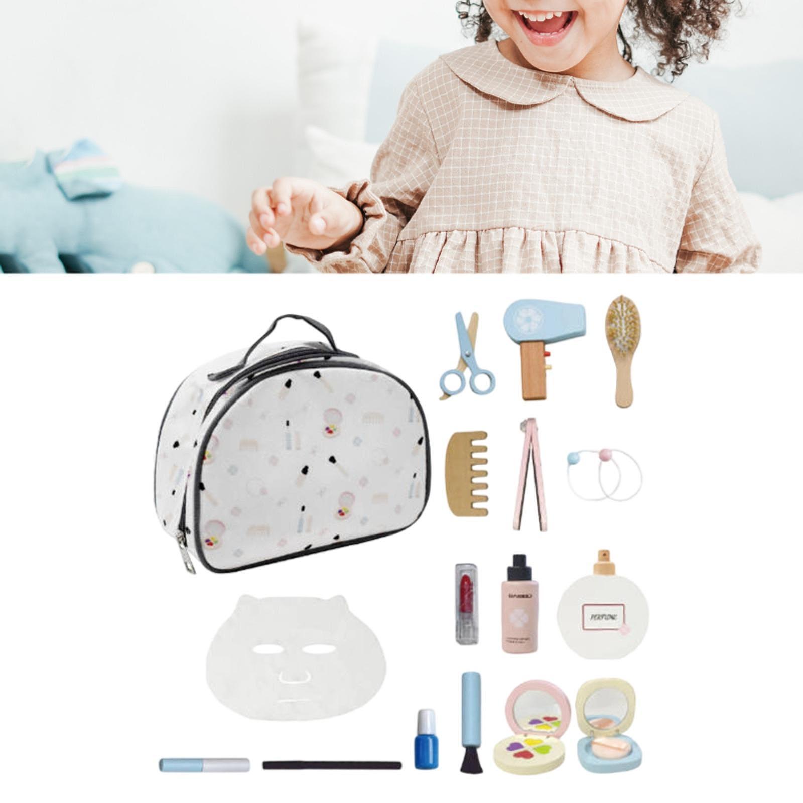 Wooden Makeup Toy Set Role Pla - огляд і ціна Makeup Beauty Makeup Game