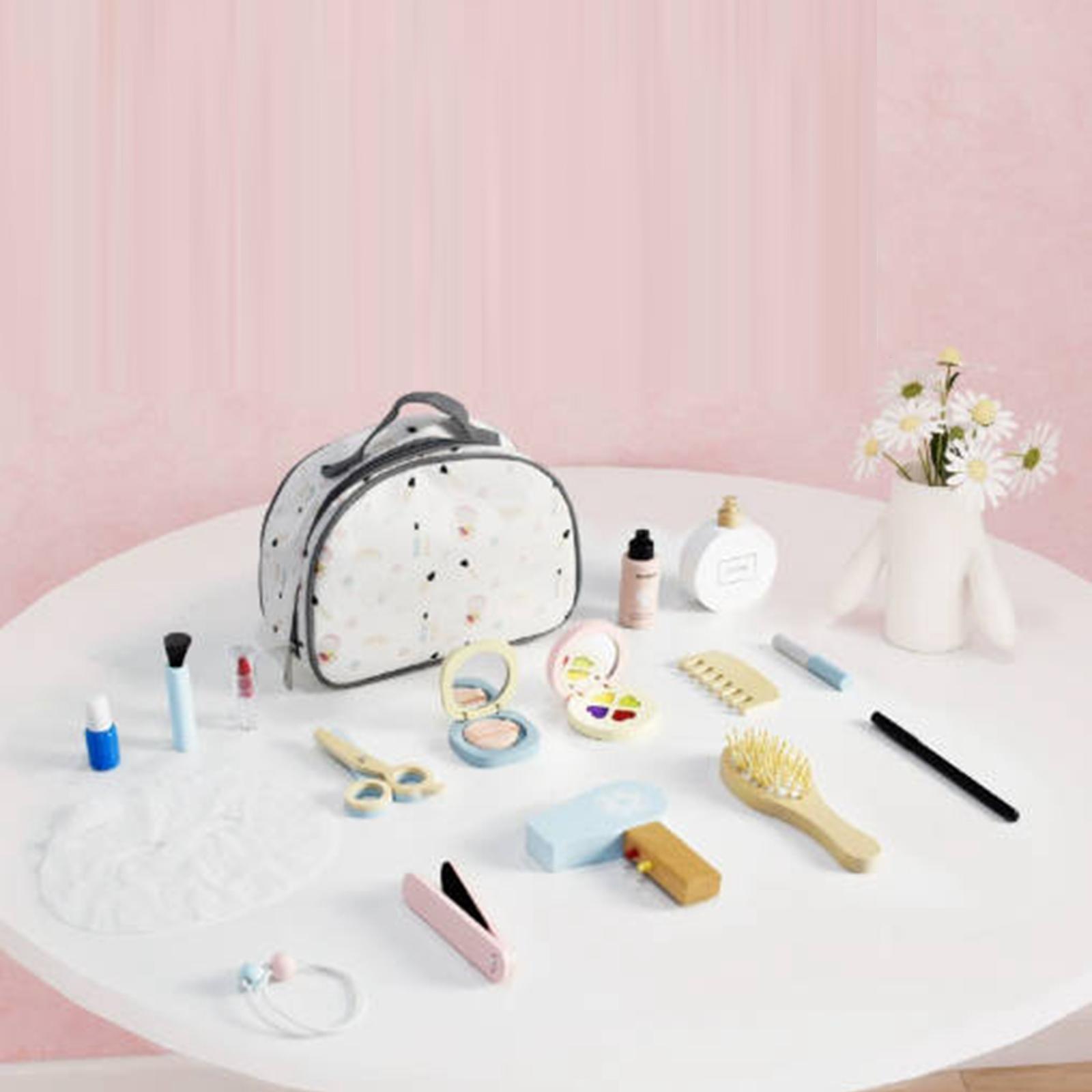 Wooden Makeup Toy Set Role Pla - огляд і ціна Makeup Beauty Makeup Game