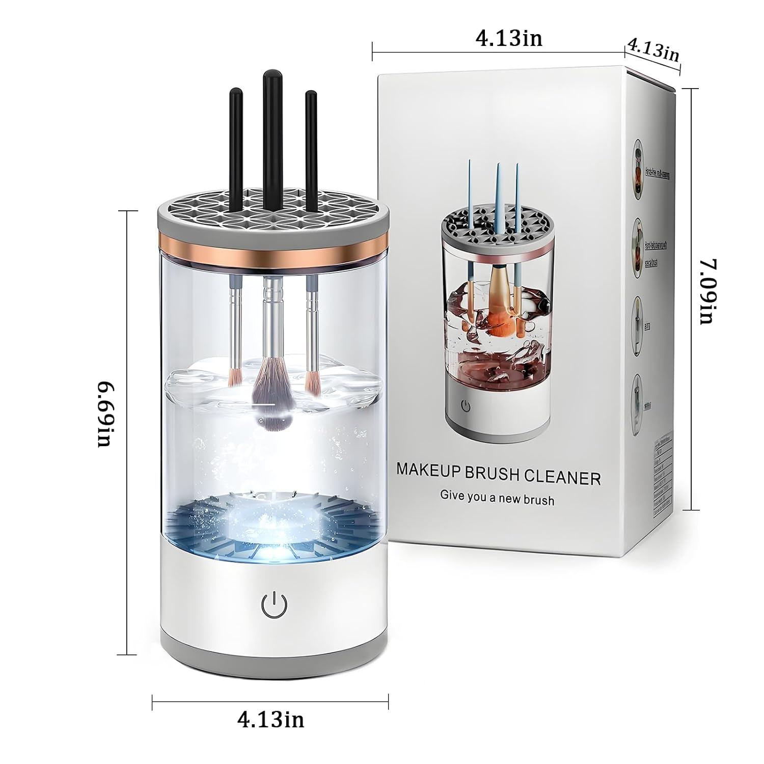 Automatic Electric Makeup Brus - огляд і ціна Beauty Makeup Brushes