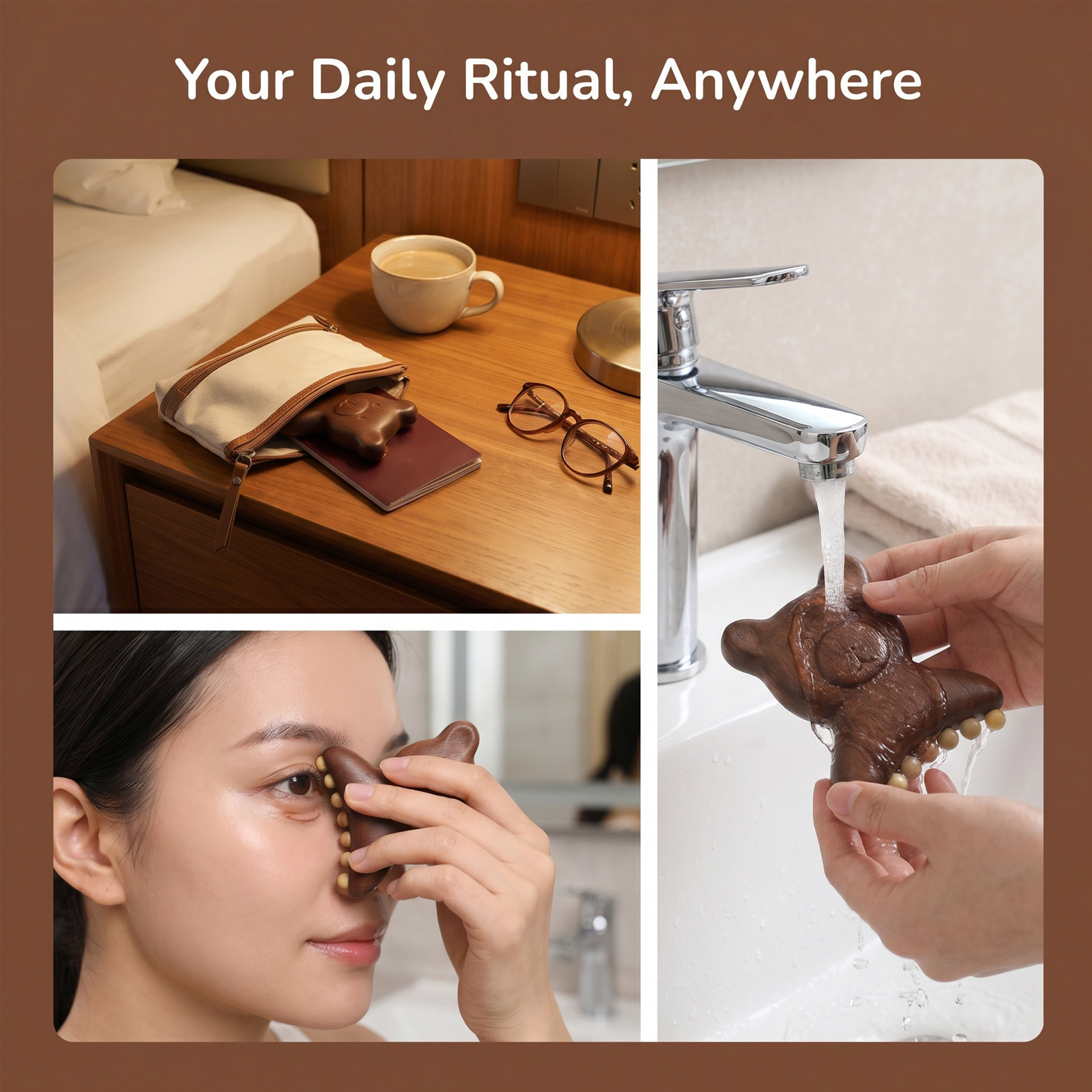 Sandalwood Face Massage Roller - огляд і ціна Face Massager