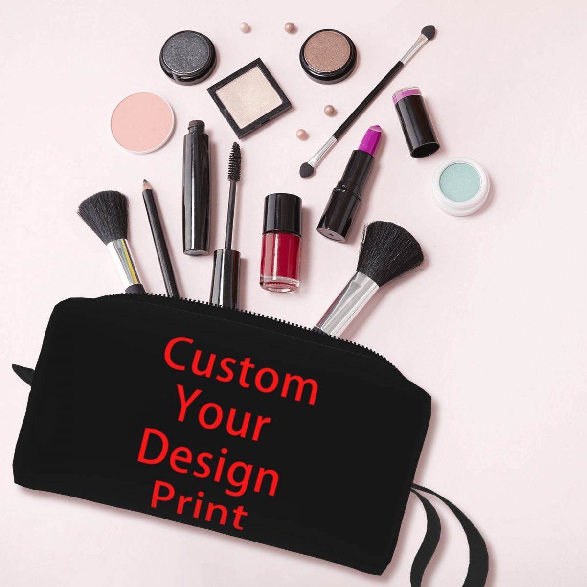 Custom Your Design Toiletry Ba - огляд і ціна Beauty Makeup Logo Design