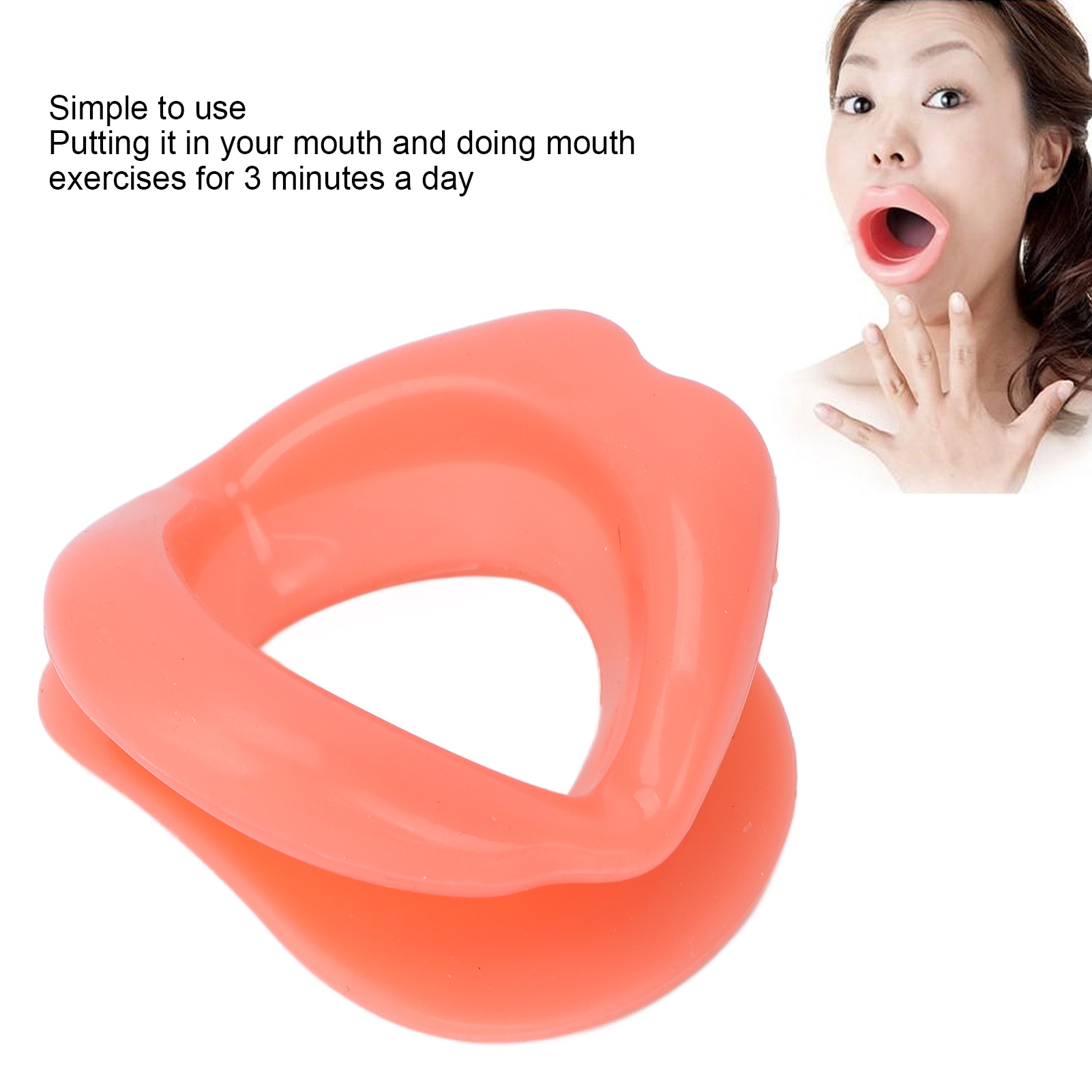 Silicone Rubber Face Slimmer O - огляд і ціна Face Massager