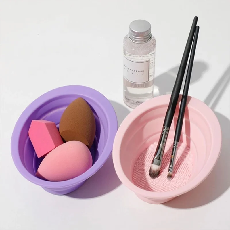 Foldable Silicone Makeup Brush - огляд і ціна Beauty Makeup Brushes