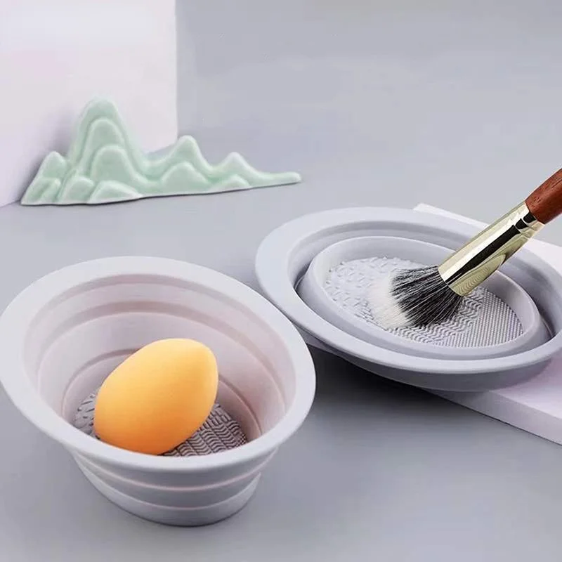 Foldable Silicone Makeup Brush - огляд і ціна Beauty Makeup Brushes