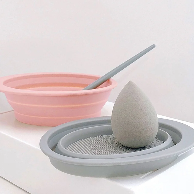 Foldable Silicone Makeup Brush - огляд і ціна Beauty Makeup Brushes