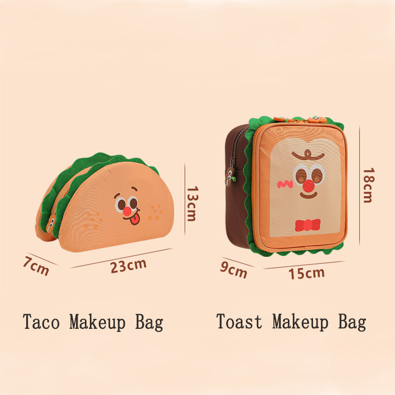 Taco and Toast-Shaped Makeup B - огляд і ціна Beauty Makeup Stores