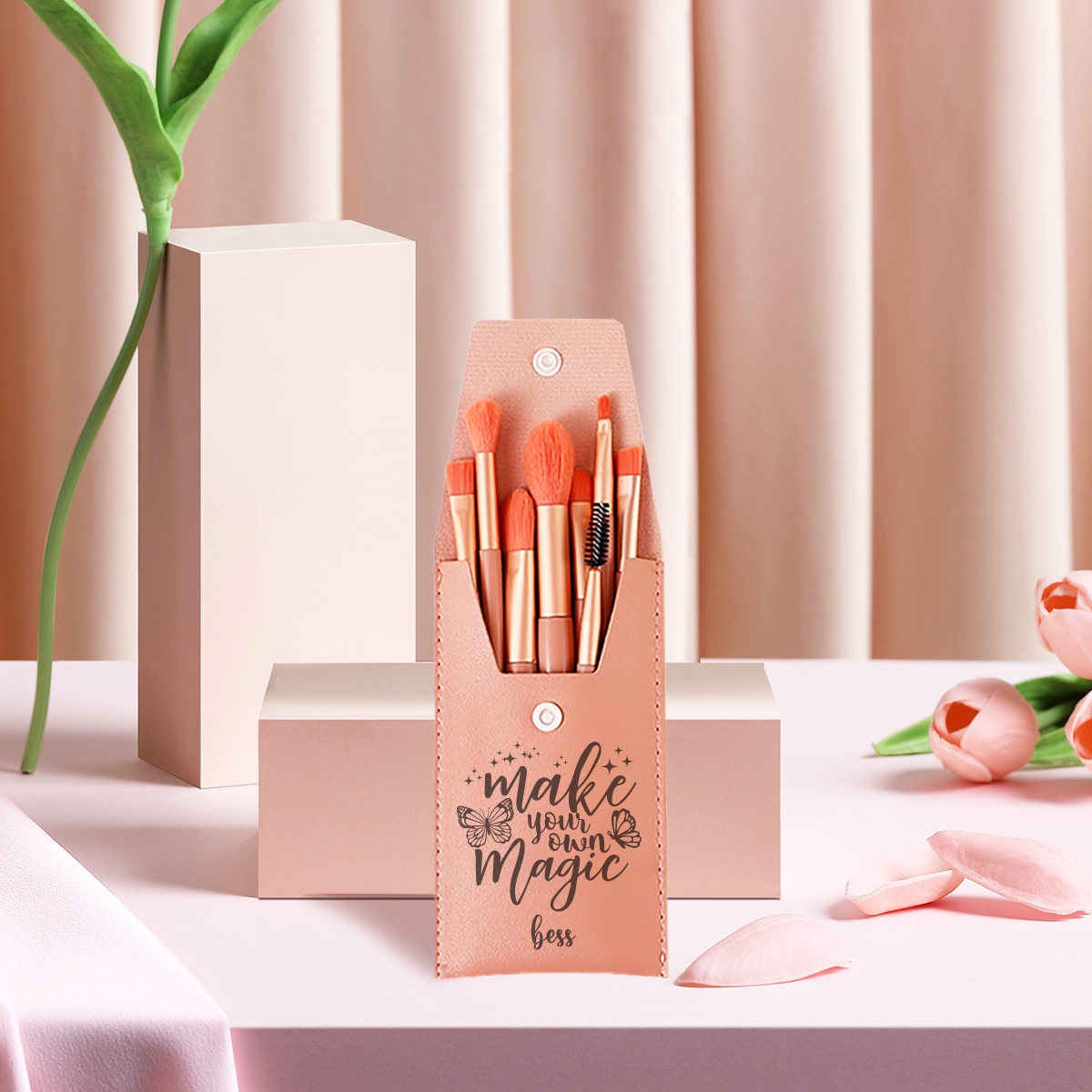 1pc Custom Name Makeup Brush,  - огляд і ціна Beauty Makeup Design