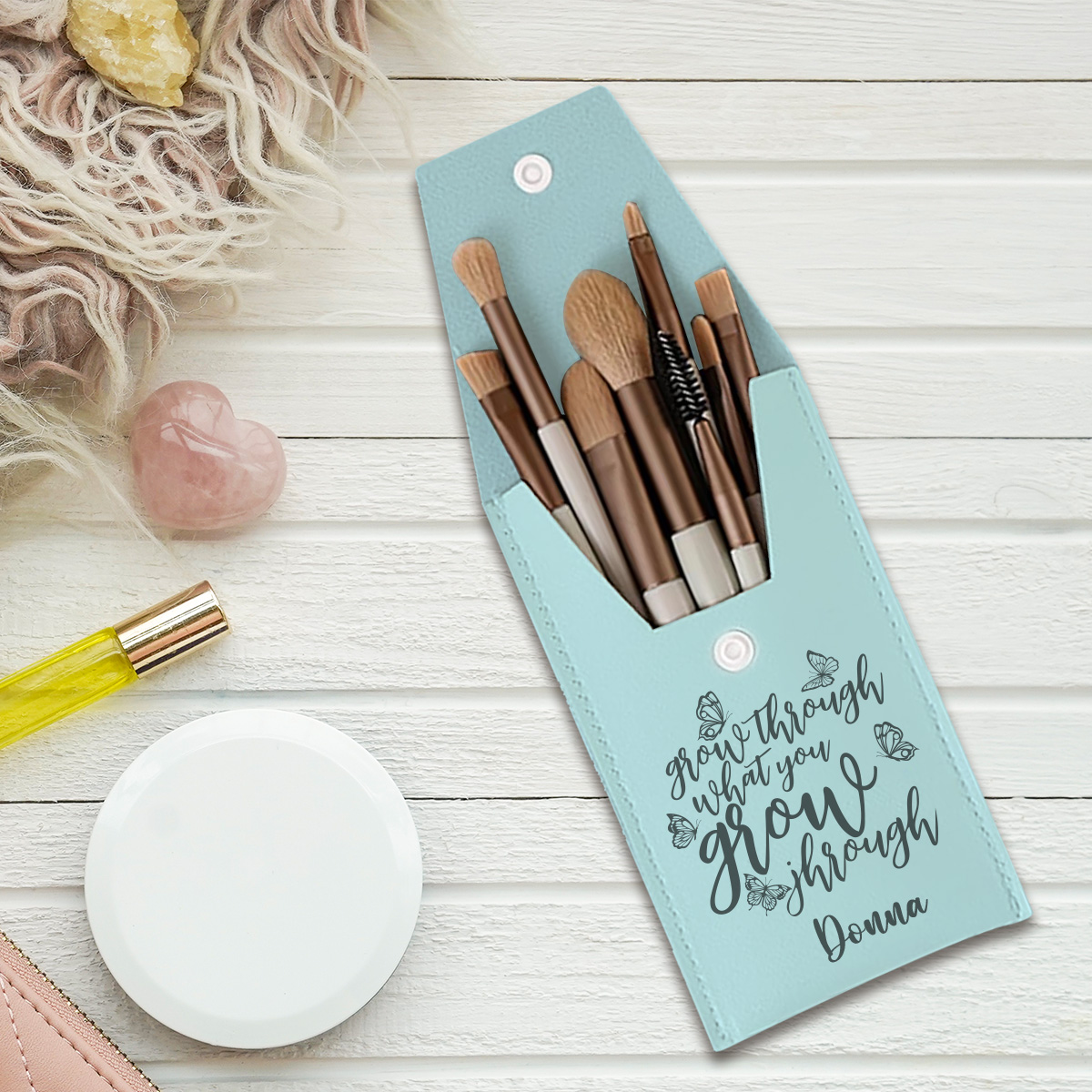1pc Custom Name Makeup Brush,  - огляд і ціна Beauty Makeup Design
