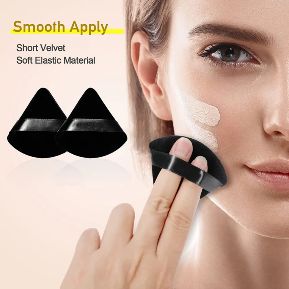 2/6Pcs Triangle Powder Puff Fa - огляд і ціна Beauty Blender In Makeup