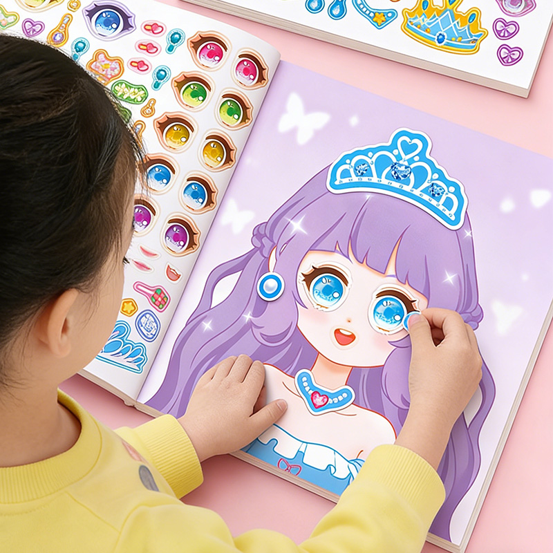 Princess Makeup Stickers, DIY  - огляд і ціна Makeup Beauty Makeup Game