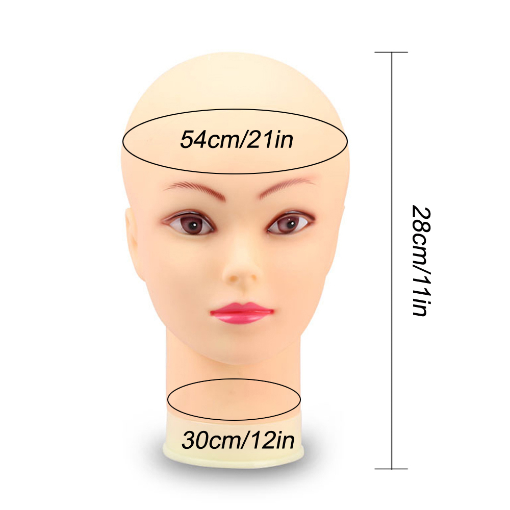 Soft Bald Wig Practice Mannequ - огляд і ціна Beauty Makeup Stores