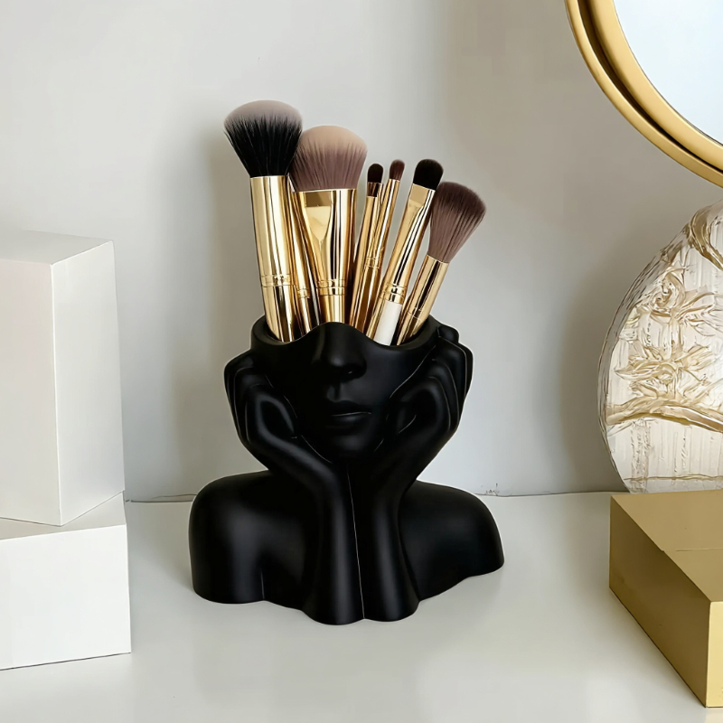 Face Shape Makeup Brush Holder - огляд і ціна Beauty Makeup Design