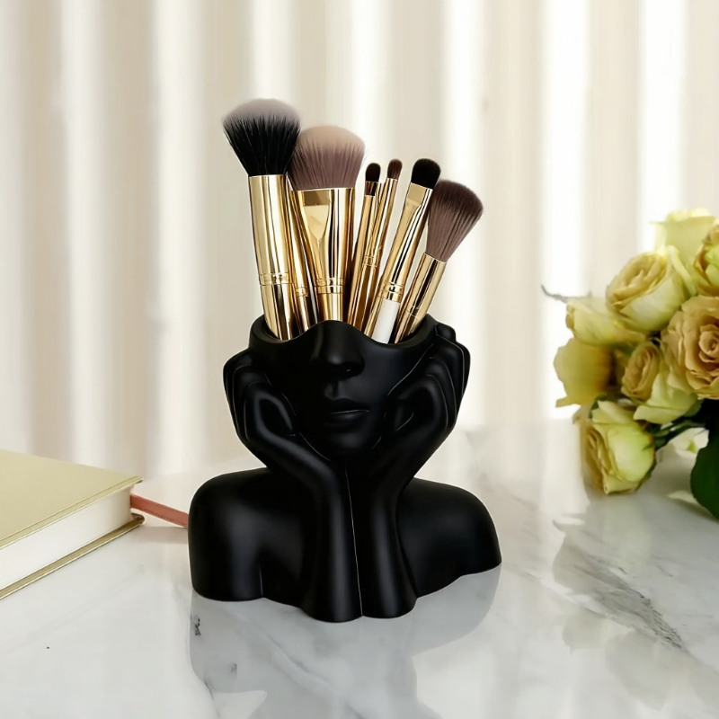 Face Shape Makeup Brush Holder - огляд і ціна Beauty Makeup Design