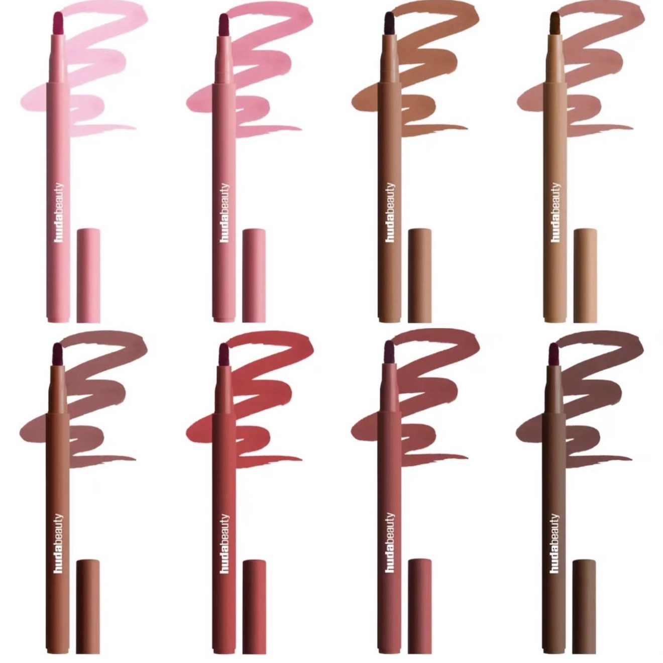 8Color Lip Liner Pen Set Long- - огляд і ціна Huda Beauty Makeup Set