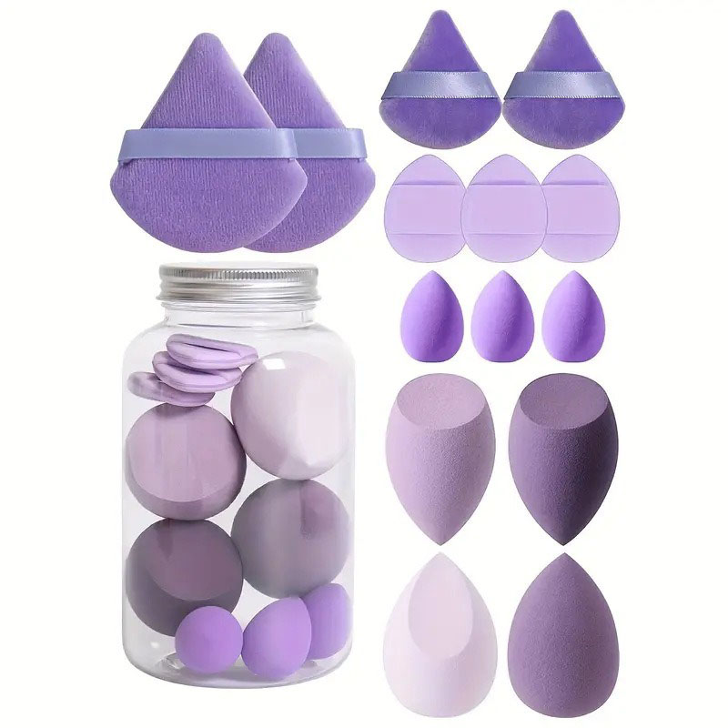New 14pcs Makeup Sponges Kit S - огляд і ціна Beauty Blender In Makeup