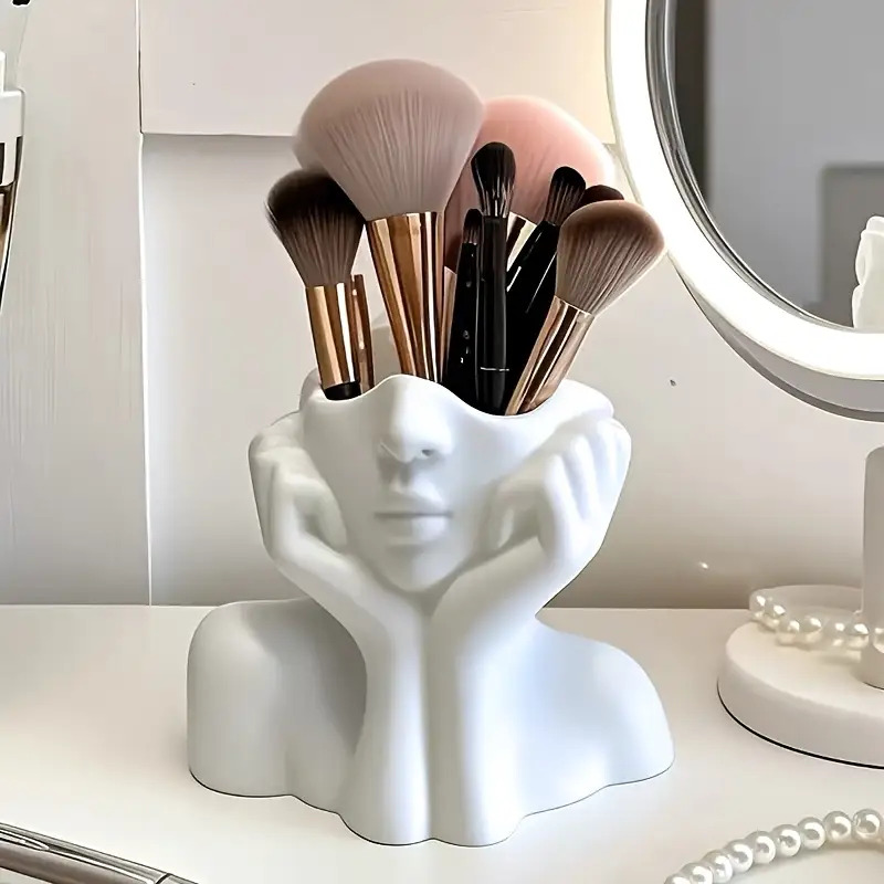 Face Shape Makeup Brush Holder - огляд і ціна Beauty Makeup Design