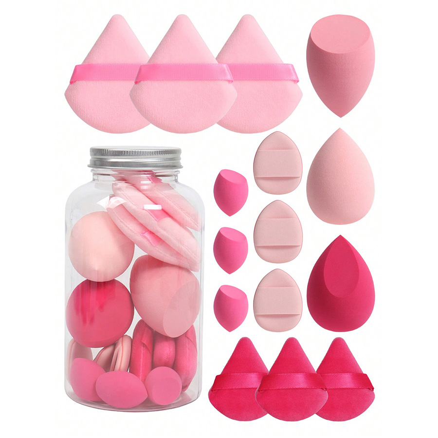 Set of 15 makeup sponges with  - огляд і ціна Beauty Bay Makeup